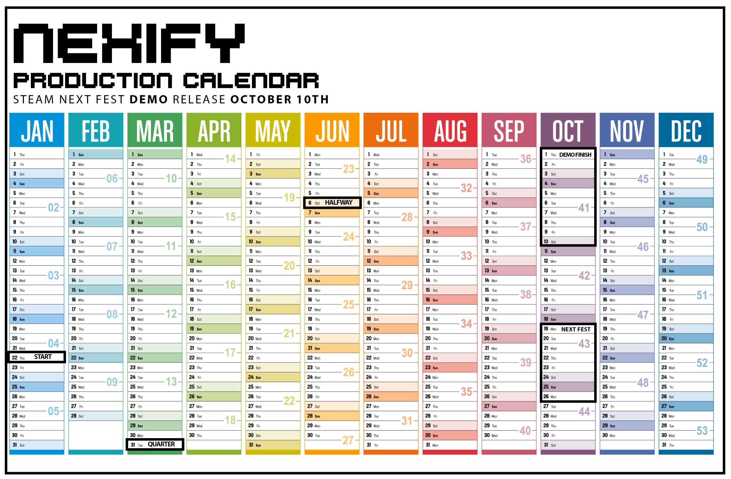 On Schedule.
